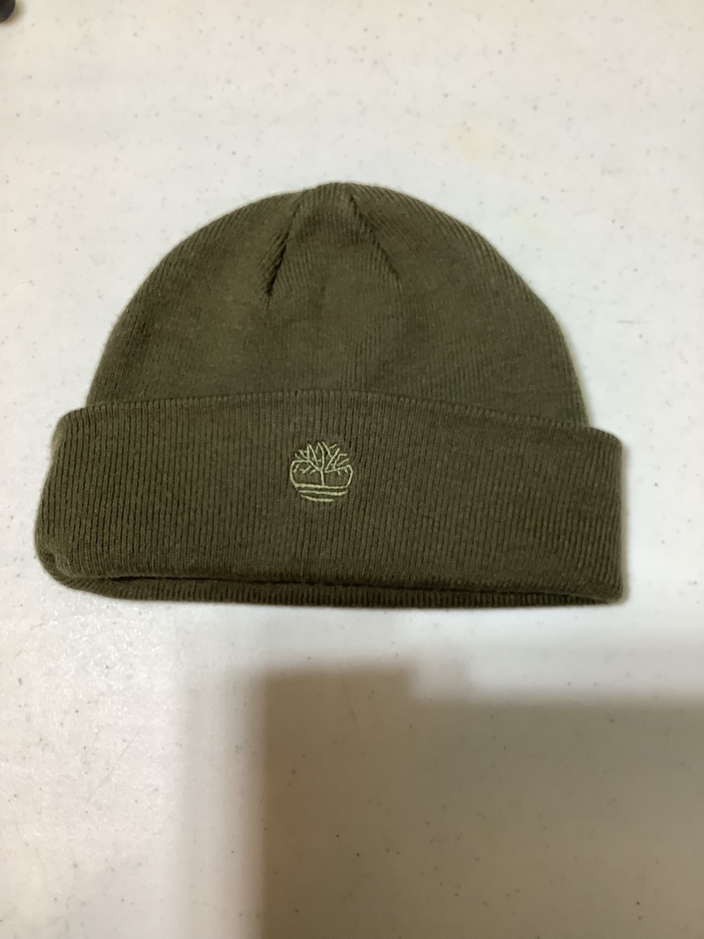Timberland olive green beanie